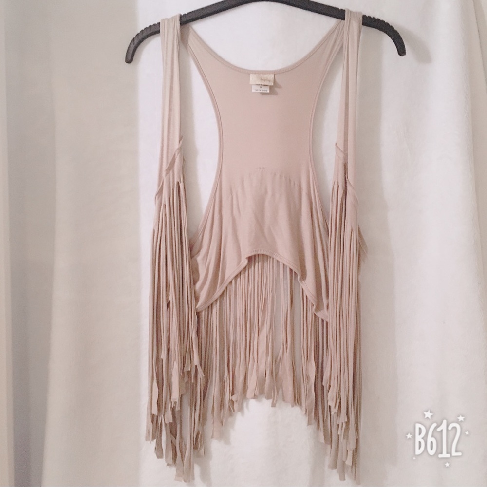 Boho Fringe Vest by Day Trip